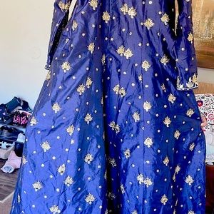 Pakistani Indian Bengali stylish Maxi dress with mirror work very nice beautiful